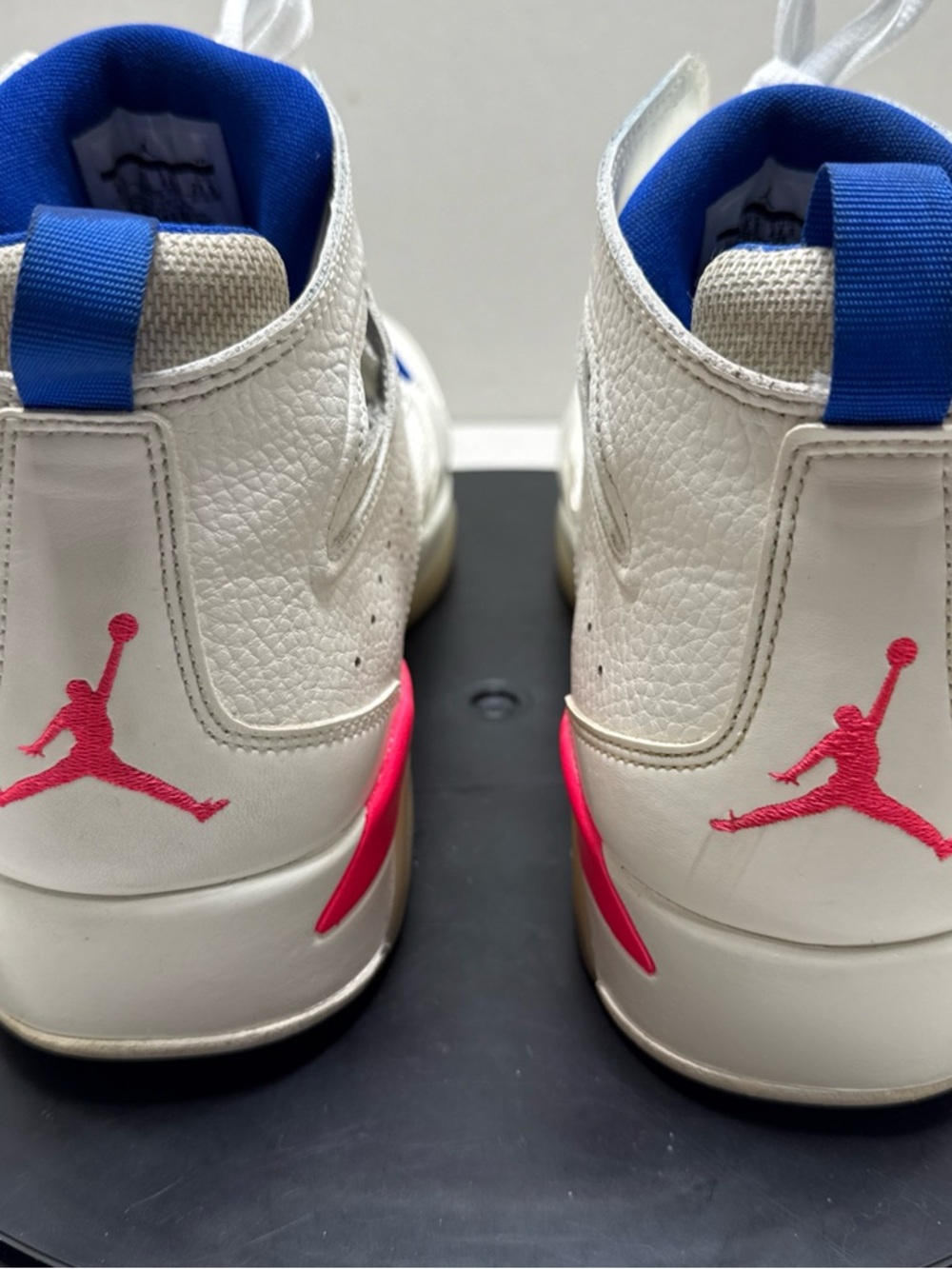 Nike Air Jordan Fight Club 91 555475-125 Men’s White/Blue Basketball Sneakers. - Picture 5 of 16